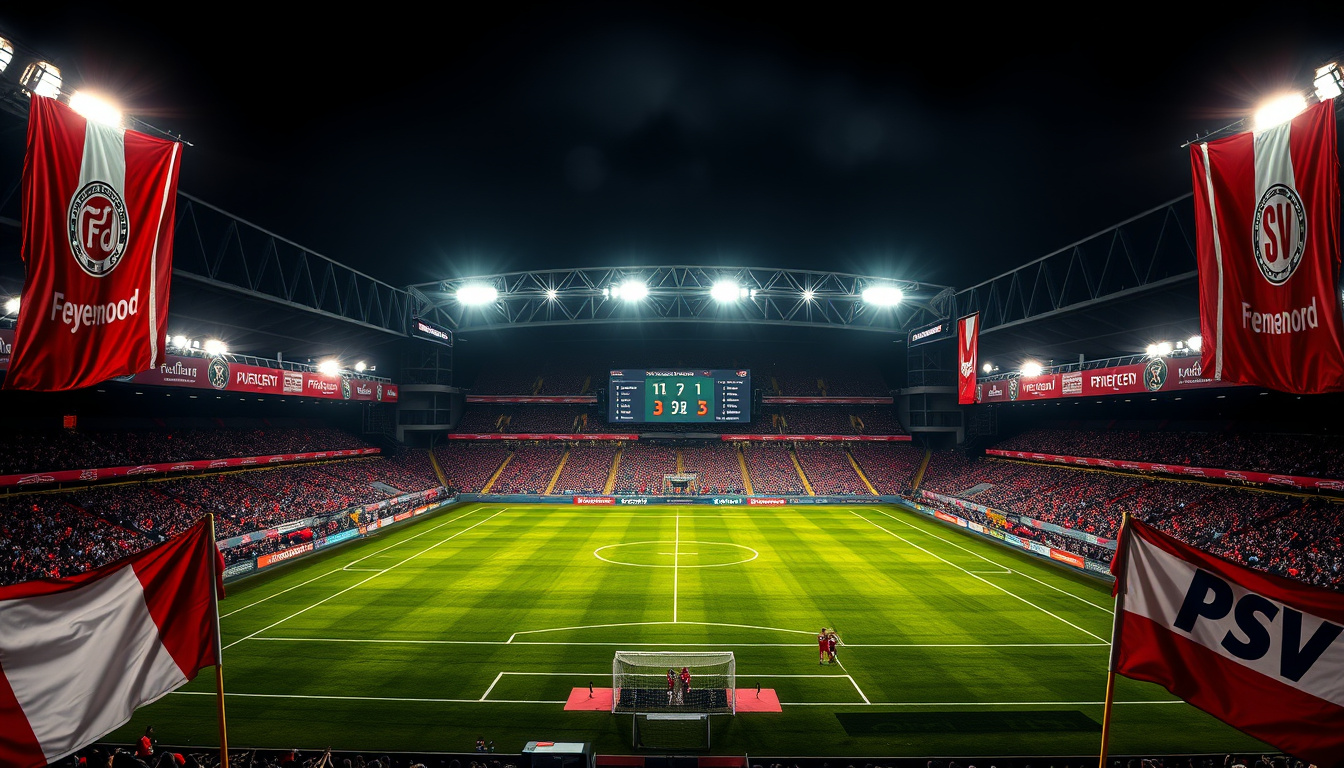 Feyenoord vs PSV Eindhoven Standings – Huidige Stand en Head-to-Head