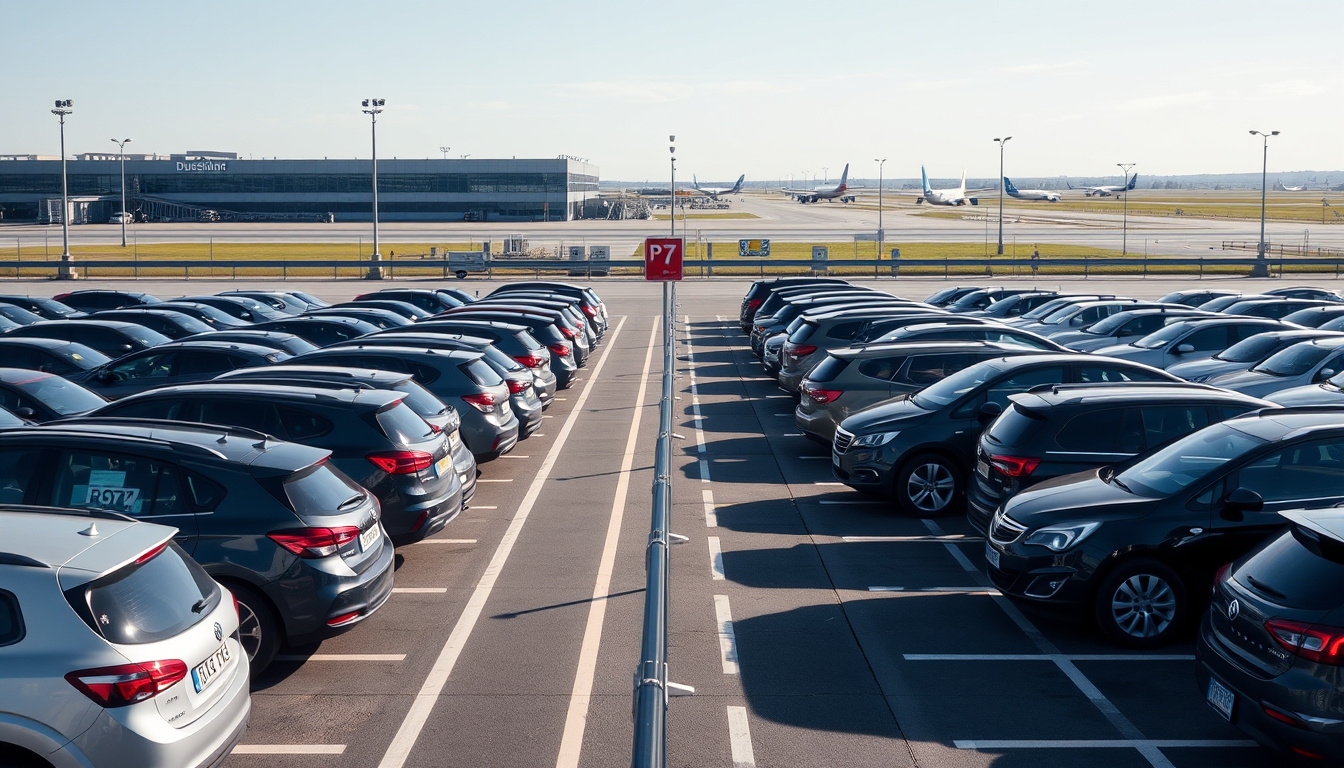 Parkeren Düsseldorf Airport Loopafstand: P3, P7 & Meer