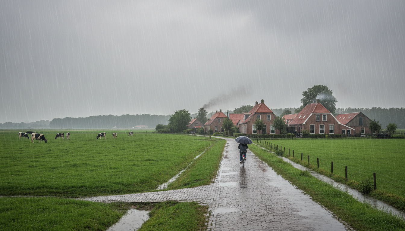 Weer Oost-, West- en Middelbeers – 14°C met Regen vanmiddag